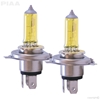 H4 Plasma Ion Yellow Twin Pack Halogen Bulbs 