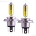 H4 Solar Yellow Twin Pack Halogen Bulbs - 22-13404