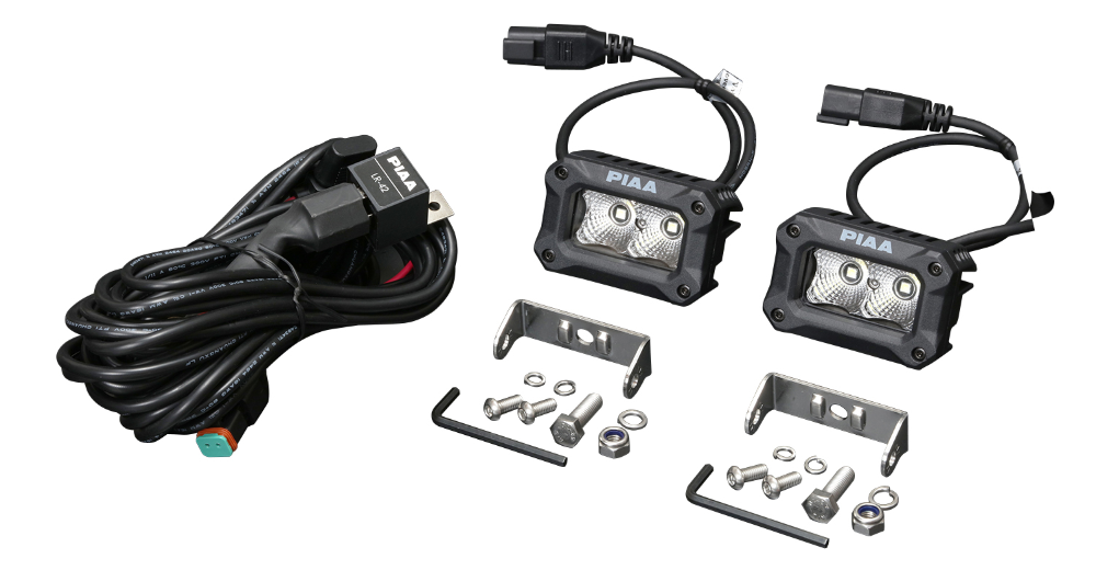 PIAA | 2000 LED CUBE LP FLOOD KIT #DKCL209 PIAA | 2000 LED CUBE LP FLOOD KIT #DKCL209