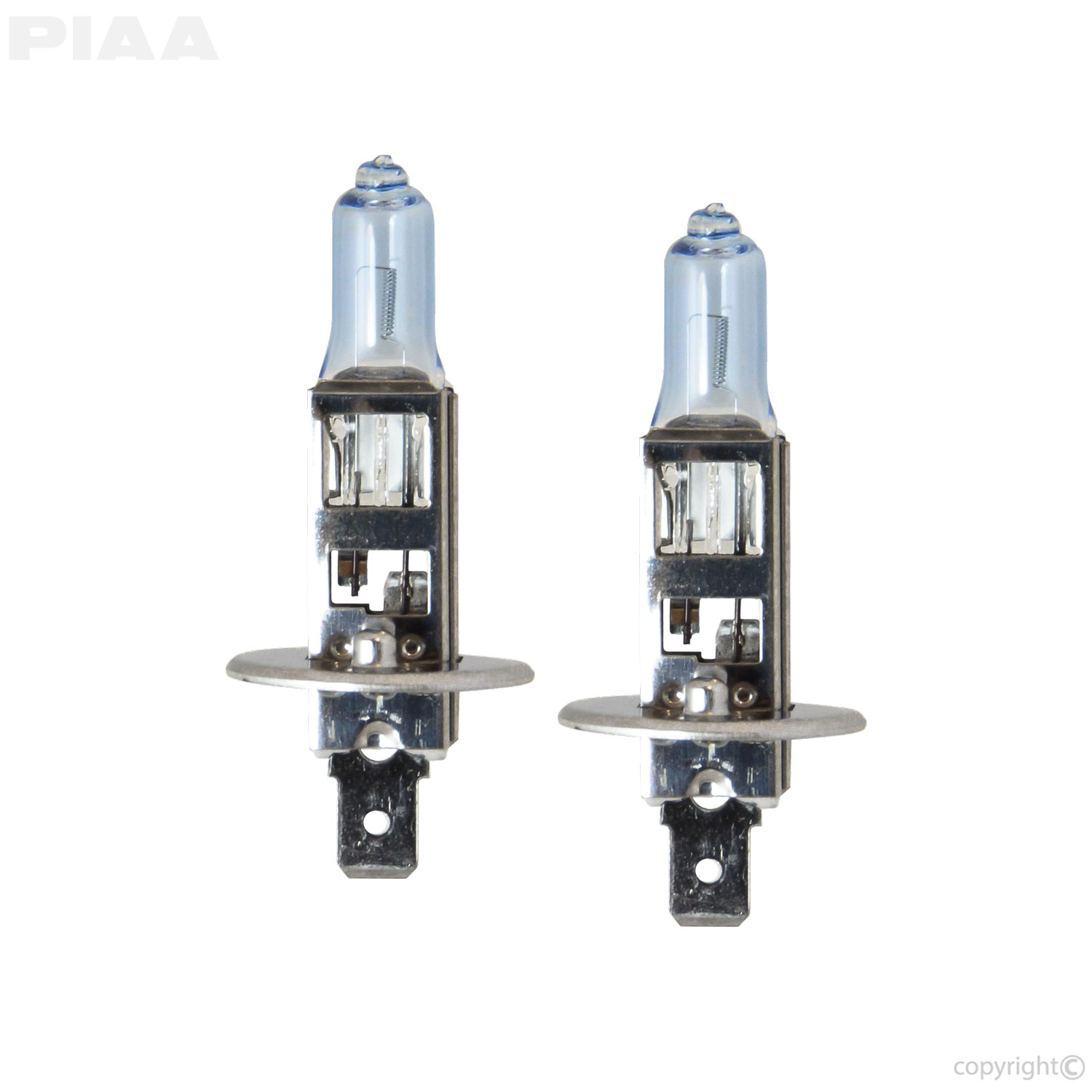 PIAA H1 Hyper Plus 4000K Xtra 55w=110W Brilliant White Light Bulbs Twin Pack 