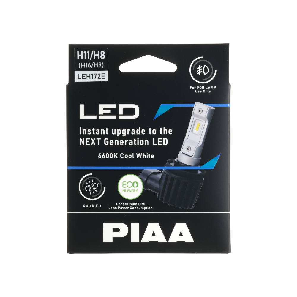 PIAA 6600K LED BULB H11 H8 H9 H16 KIT PIAA 6600K LED BULB H11 H8 H9 H16 KIT