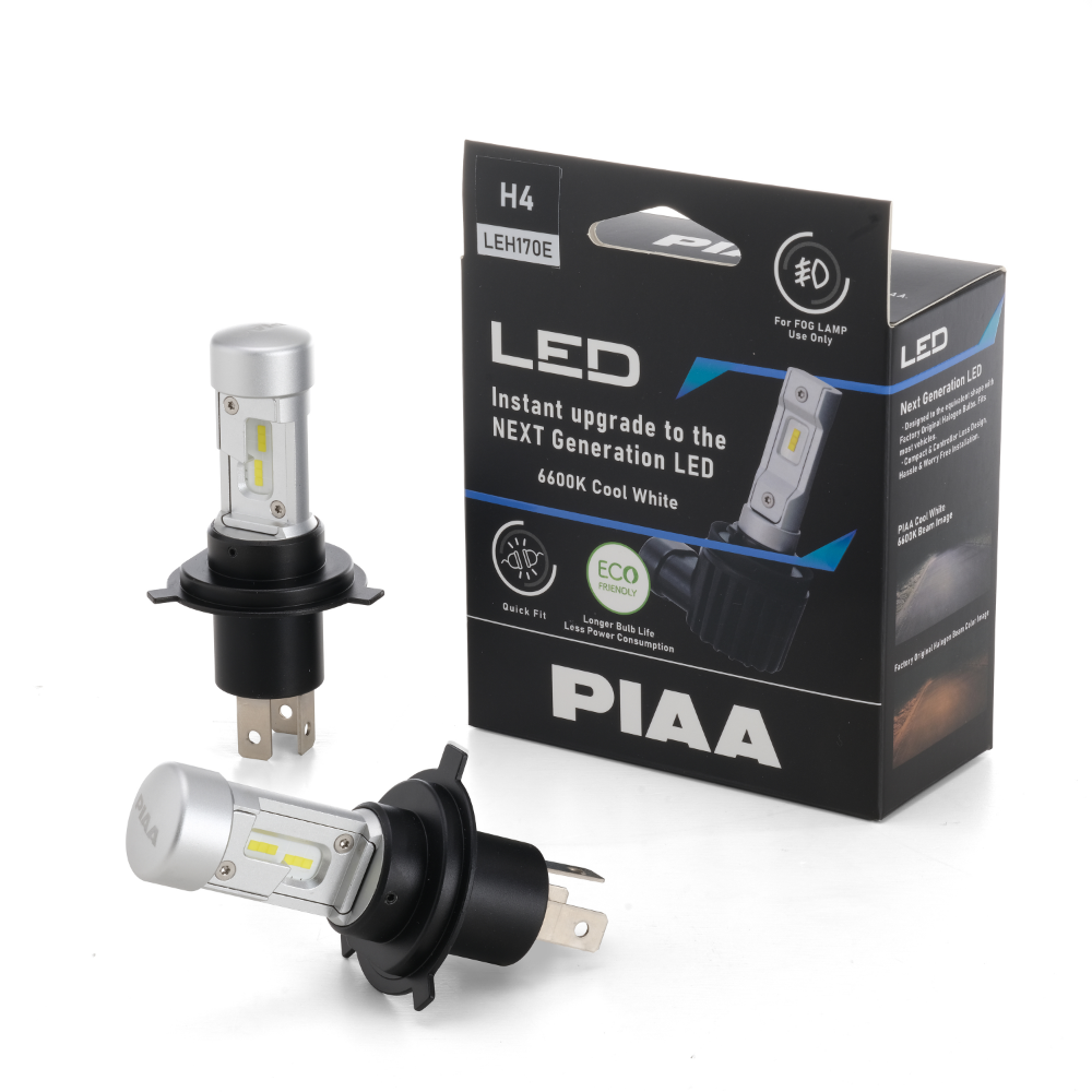 PIAA Ultra Compact LED Bulb Headlight Bulb H4 / 6600K / (Pack of 2) PIAA Ultra Compact LED Bulb Headlight Bulb H4 / 6600K / (Pack of 2)