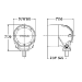 PIAA 005 Driving Lamp