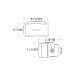 2000 Series Clear Halogen Back-Up Lamp Kit - 2040