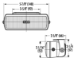 1500 Back-Up Clear Halogen Lamp Kit - 1540