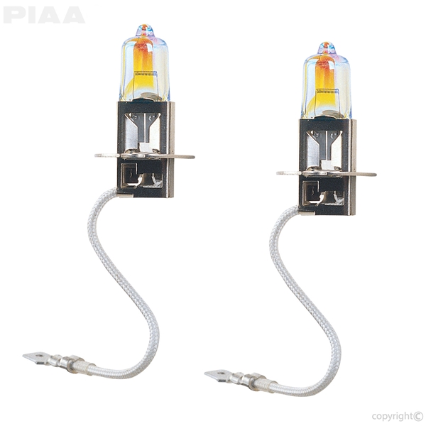 skandale Stædig reparatøren PIAA | H3 Plasma Ion Yellow Twin Pack Halogen Bulbs #13556