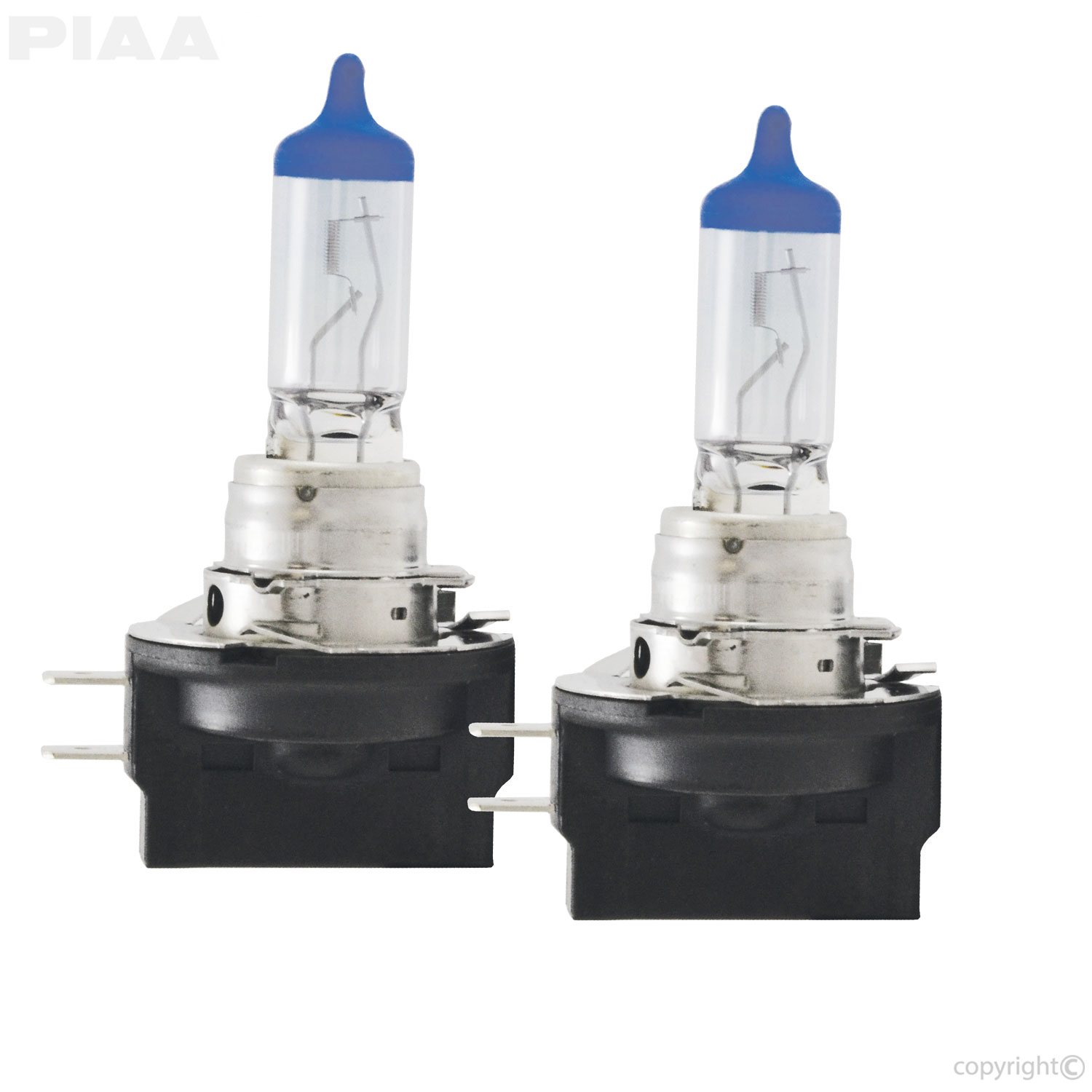PIAA | H11B Xtreme White Plus Bulb 55w 4000K, Twin Pack #15411