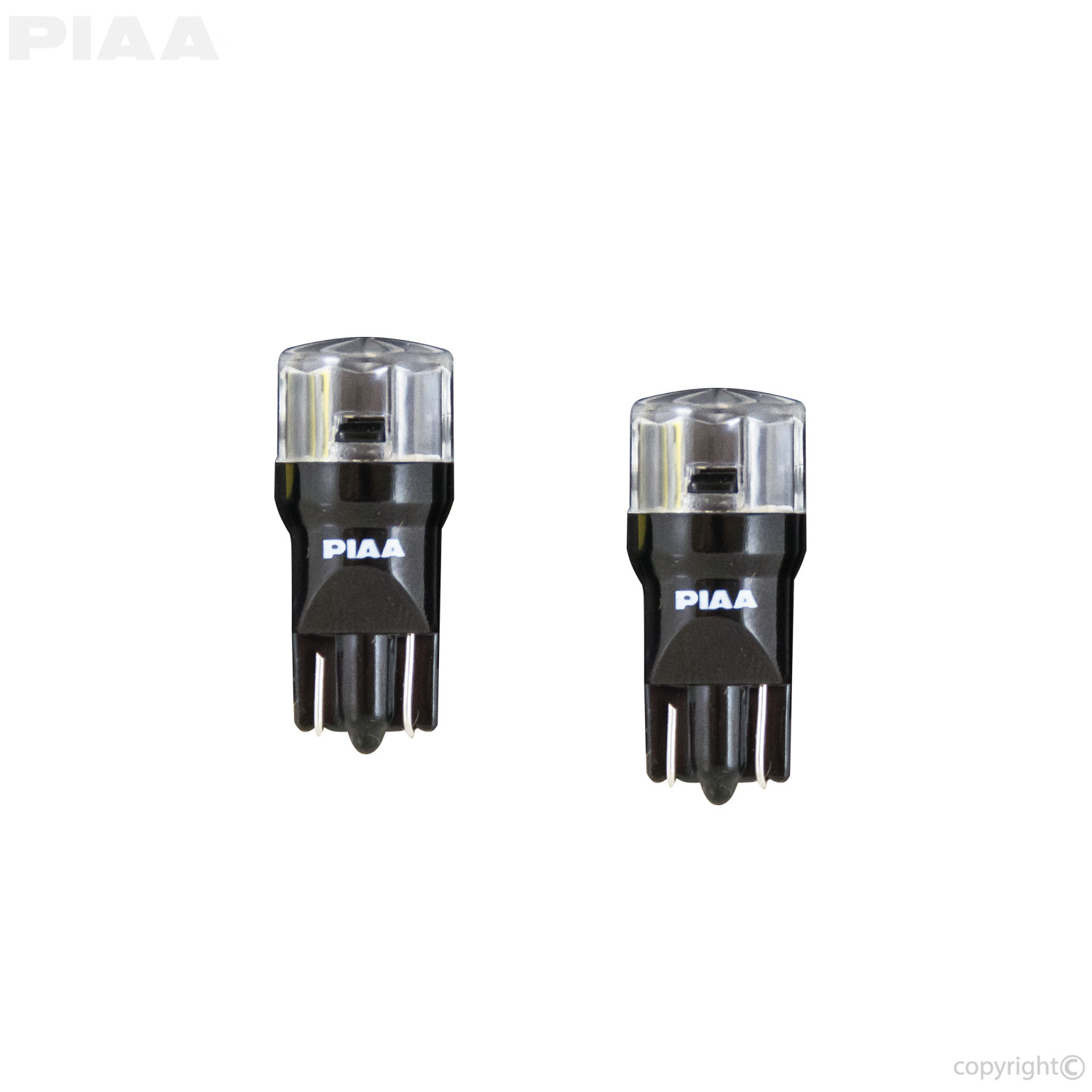 Piaa 168 T10 Led Wedge Bulbs White 6000k Twin Pack