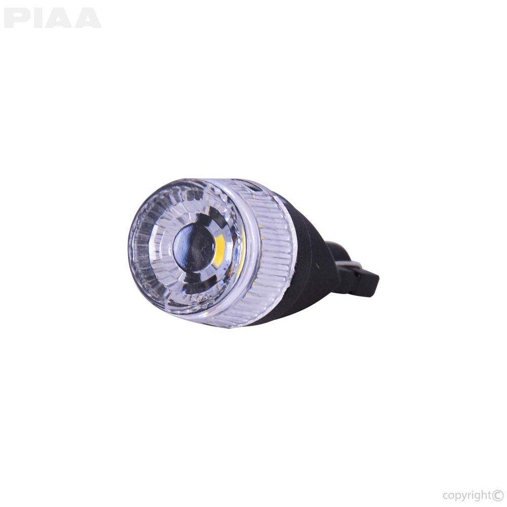PIAA  168 (T10) LED Wedge Bulbs, White 6000K, 30 Lumens #26-19310