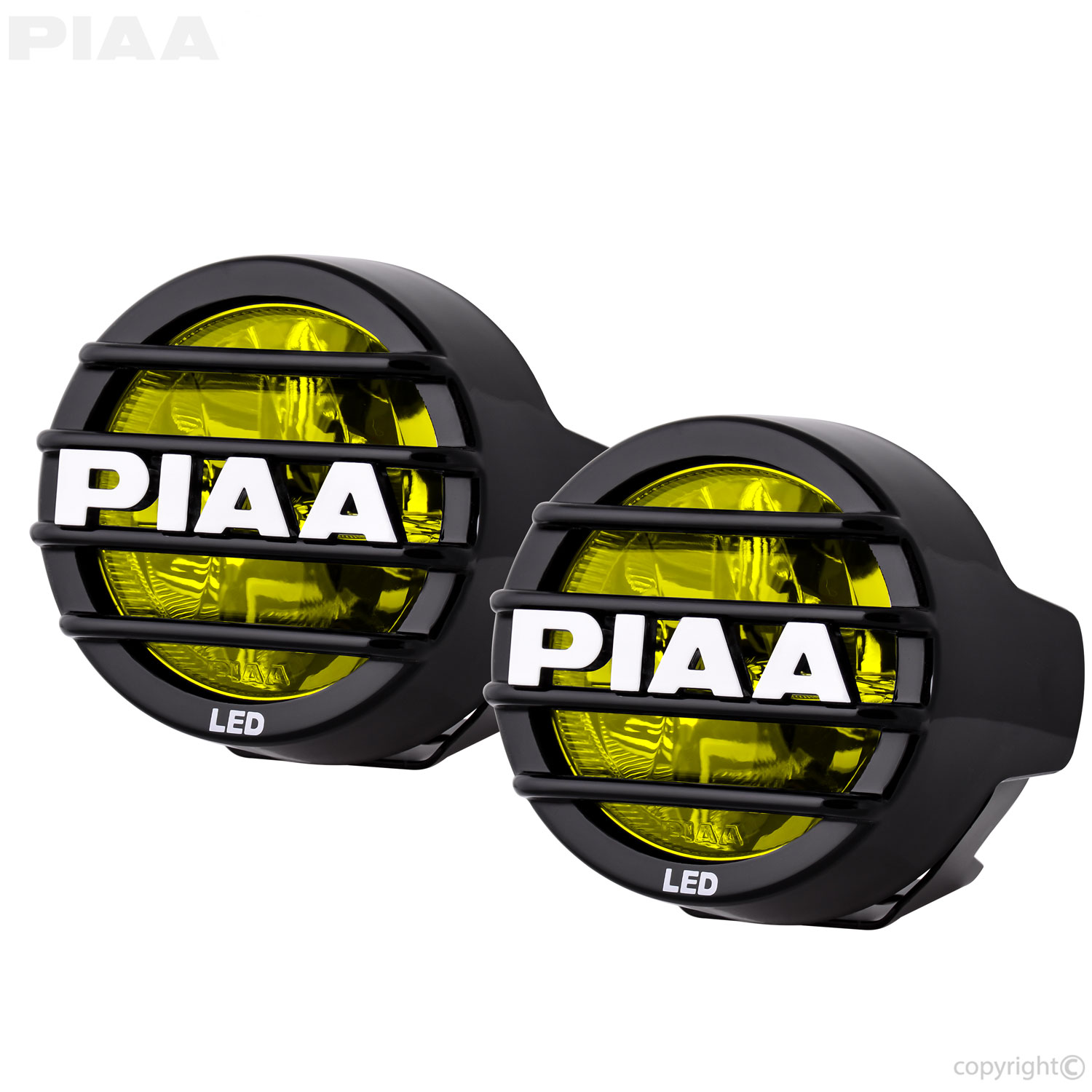 PIAA LP530 LED Yellow Fog Beam Kit 3.5"