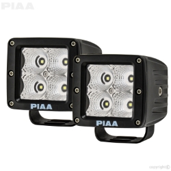 Quad Series Flood Beam LED Cube Lights w/ Harness 