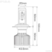 PIAA H4 LED Bulb Line Art