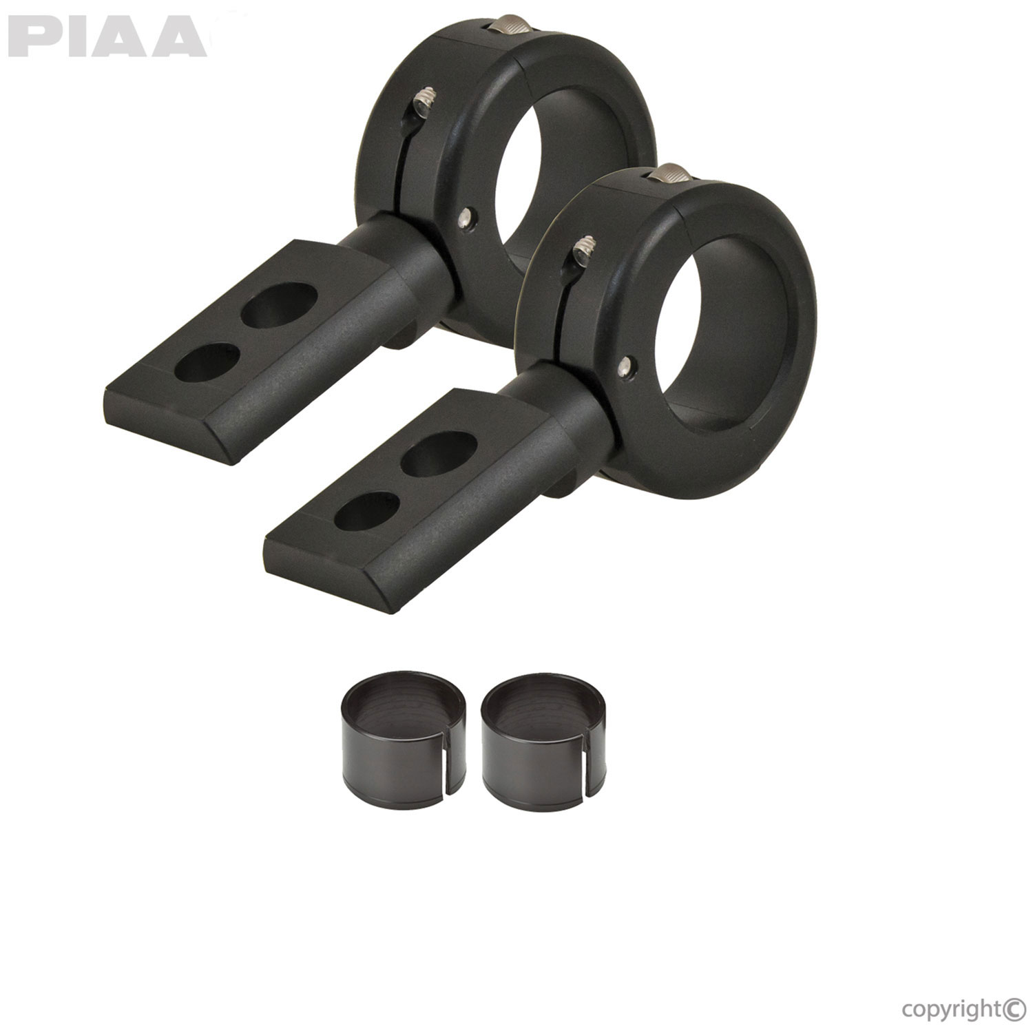 PIAA  PIAA 360 Universal Mounting Bracket Fits 1-1/2 & 1-3/4 Inch Bars or  Tubes #30744
